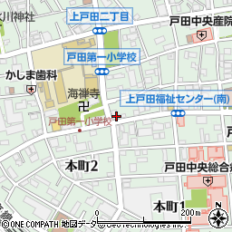 埼玉県戸田市上戸田2丁目46-10周辺の地図