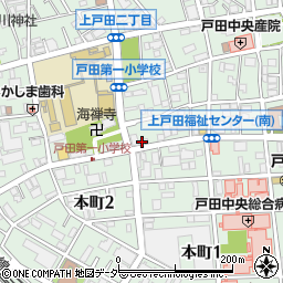 埼玉県戸田市上戸田2丁目46-9周辺の地図