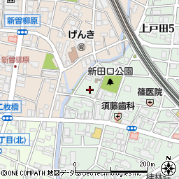 埼玉県戸田市上戸田5丁目27-5周辺の地図