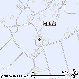 千葉県香取市阿玉台1316周辺の地図