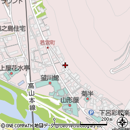 岐阜県下呂市湯之島294周辺の地図