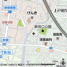 埼玉県戸田市上戸田5丁目27-9周辺の地図