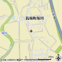 山梨県北杜市長坂町塚川1415周辺の地図