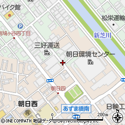 株式会社森藤歯車製作所　鳩ケ谷工場周辺の地図
