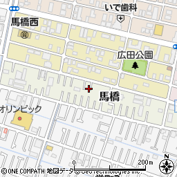 千葉県松戸市馬橋526-4周辺の地図