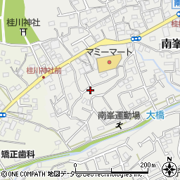 埼玉県入間市南峯267周辺の地図
