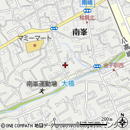 埼玉県入間市南峯211周辺の地図