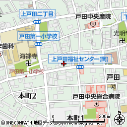 埼玉県戸田市上戸田2丁目46-5周辺の地図