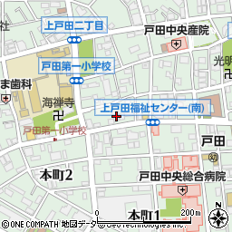 埼玉県戸田市上戸田2丁目46-6周辺の地図