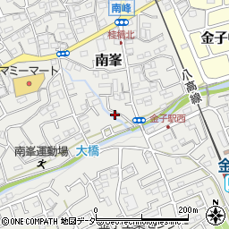 埼玉県入間市南峯207周辺の地図