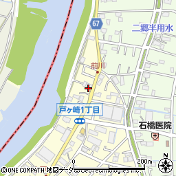 埼玉県三郷市戸ヶ崎3302周辺の地図