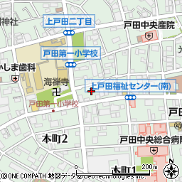 埼玉県戸田市上戸田2丁目46-15周辺の地図