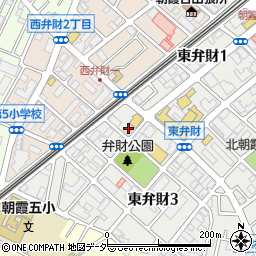 大江個人指導塾朝霞台校周辺の地図