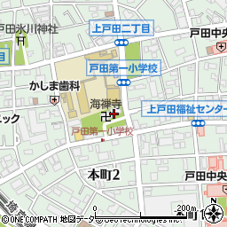 埼玉県戸田市上戸田3丁目7-18周辺の地図