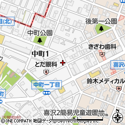 埼玉県戸田市中町1丁目15-1周辺の地図