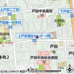 埼玉県戸田市上戸田2丁目23-7周辺の地図