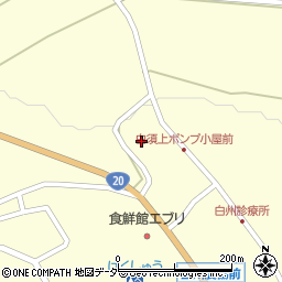 山梨県北杜市白州町白須1574-2周辺の地図