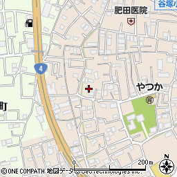 埼玉県草加市谷塚町1099周辺の地図