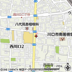 ぽえむ 西川口店周辺の地図