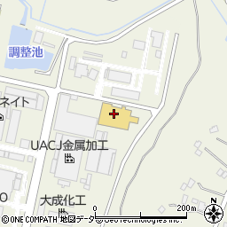 南関東ふそう成田支店サービス周辺の地図