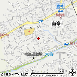 埼玉県入間市南峯278周辺の地図