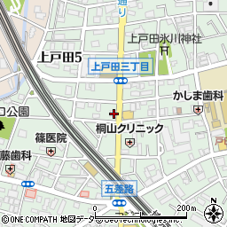 埼玉県戸田市上戸田5丁目12-3周辺の地図