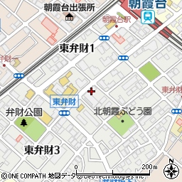 ドコモショップ朝霞台店周辺の地図