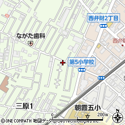 コーポ斉藤２周辺の地図