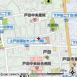 埼玉県戸田市上戸田2丁目22-2周辺の地図