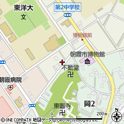 埼玉県朝霞市岡78-6周辺の地図