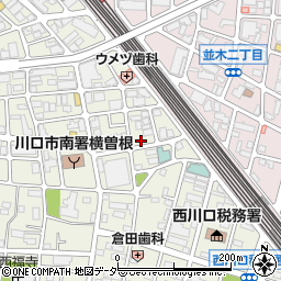 浅間商事株式会社　川口支店周辺の地図