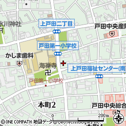 埼玉県戸田市上戸田2丁目42-11周辺の地図