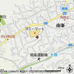 埼玉県入間市南峯271周辺の地図