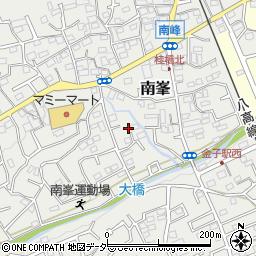 埼玉県入間市南峯214周辺の地図