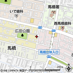 千葉県松戸市西馬橋広手町11-2周辺の地図