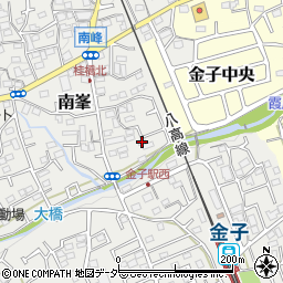 埼玉県入間市南峯172周辺の地図