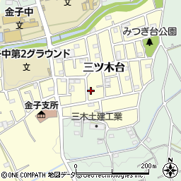 埼玉県入間市三ツ木台121周辺の地図