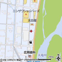 長野日報社伊那支社　広告部周辺の地図