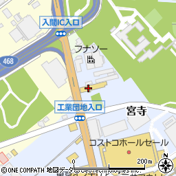 関東いすゞ自動車株式会社　入間営業所周辺の地図