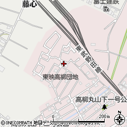 千葉県柏市高柳1742-4周辺の地図