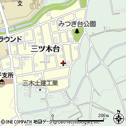 埼玉県入間市三ツ木台145周辺の地図
