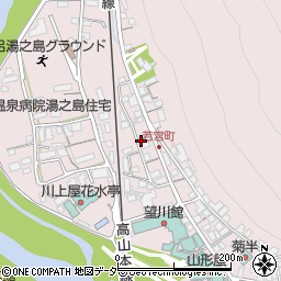 岐阜県下呂市湯之島166周辺の地図