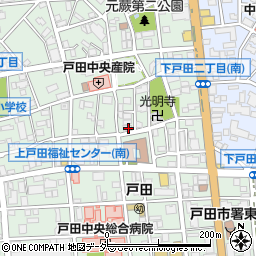 埼玉県戸田市上戸田2丁目20-6周辺の地図