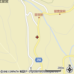 長野県王滝村（木曽郡）東周辺の地図