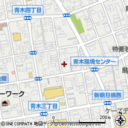 埼玉県川口市青木周辺の地図