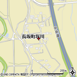 山梨県北杜市長坂町塚川1426周辺の地図