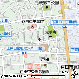 埼玉県戸田市上戸田2丁目20-8周辺の地図