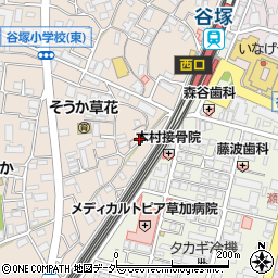沼田屋米店周辺の地図