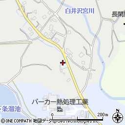 山梨県北杜市長坂町長坂上条43周辺の地図