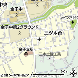 埼玉県入間市三ツ木台97周辺の地図